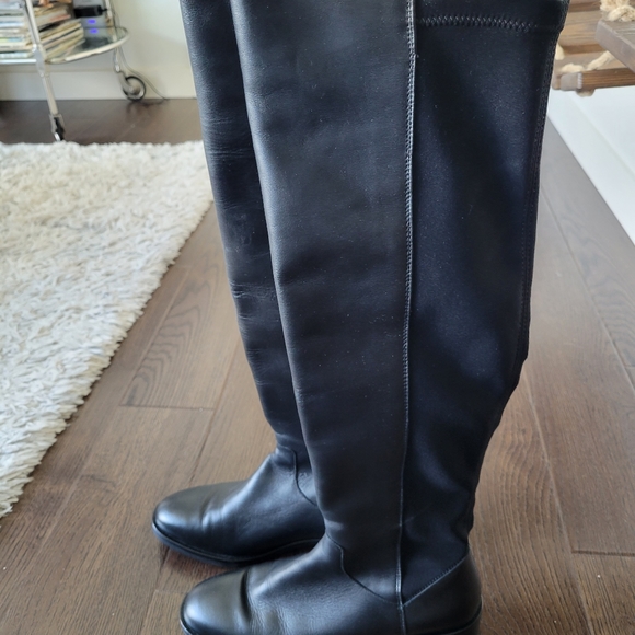 Clarks Knee High Boots Womens - Picture 2 of 5